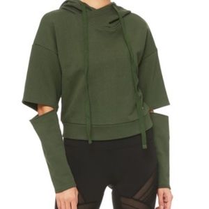 Alo crop sweatshirt